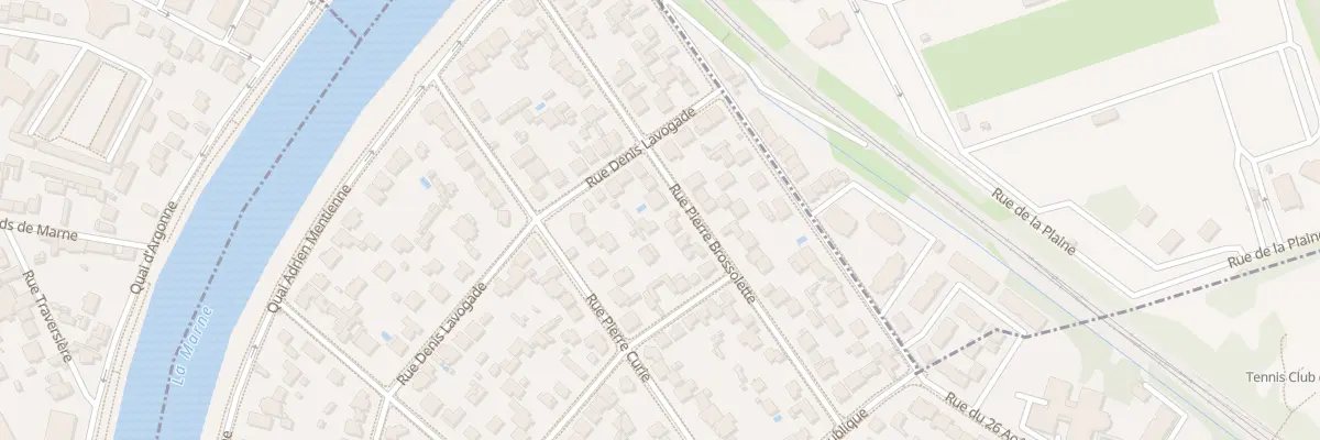 Plan du 22 Rue Pierre Brossolette à Bry-sur-Marne
