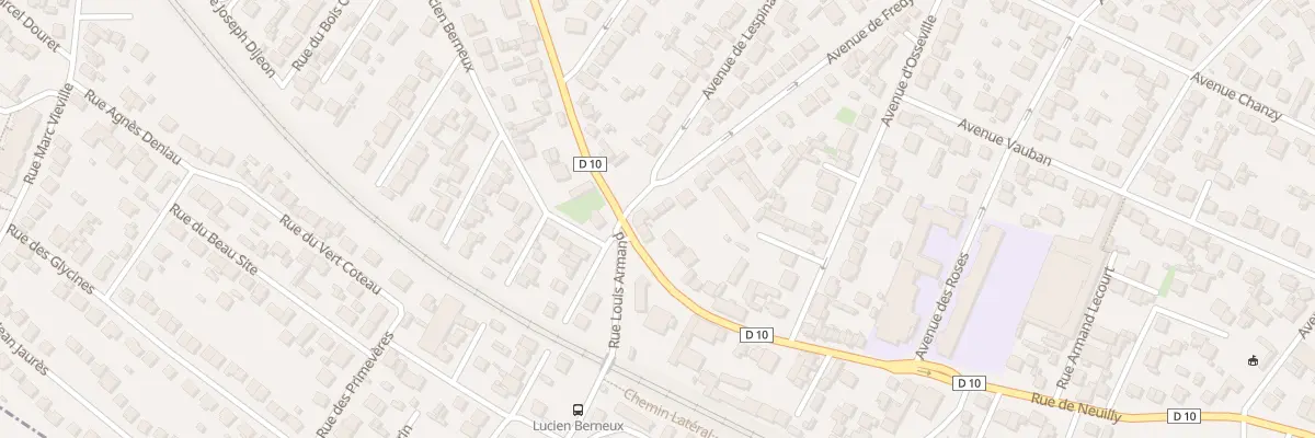 Plan du 57 Av de Fredy à Villemomble