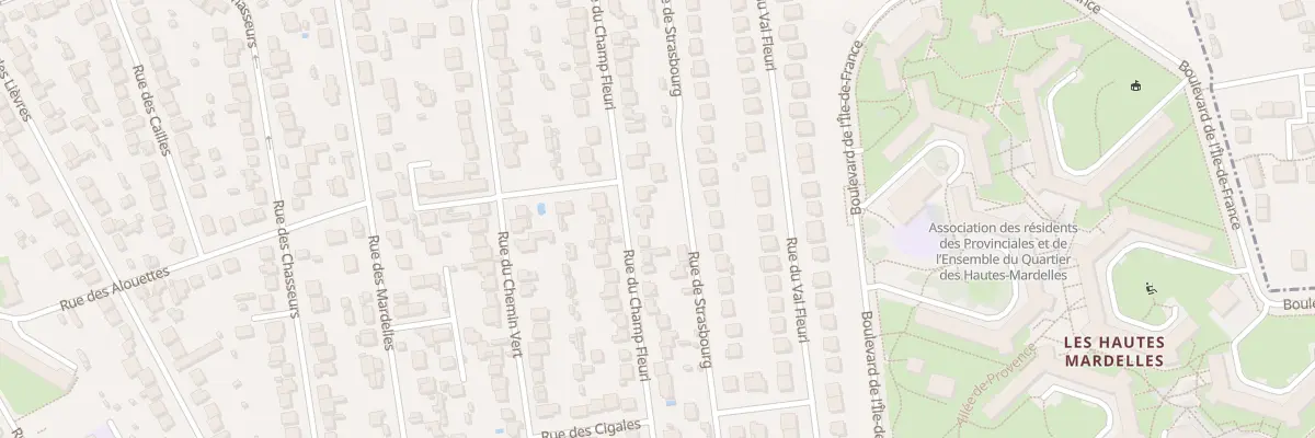 Plan du 50 Rue du Champfleuri à Brunoy