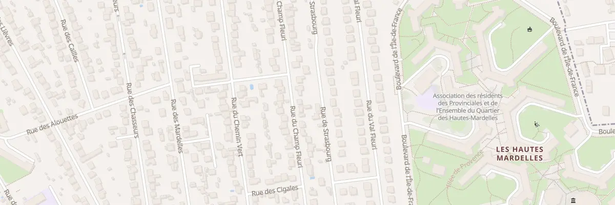 Plan du 48 Rue du Champfleuri à Brunoy