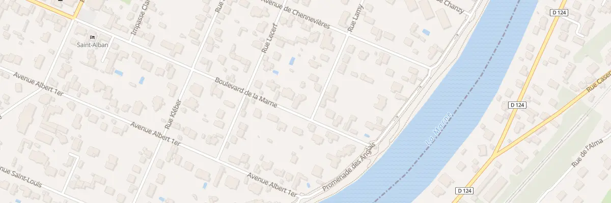 Plan du 131 Bd de la Marne à Saint-Maur-des-Fossés