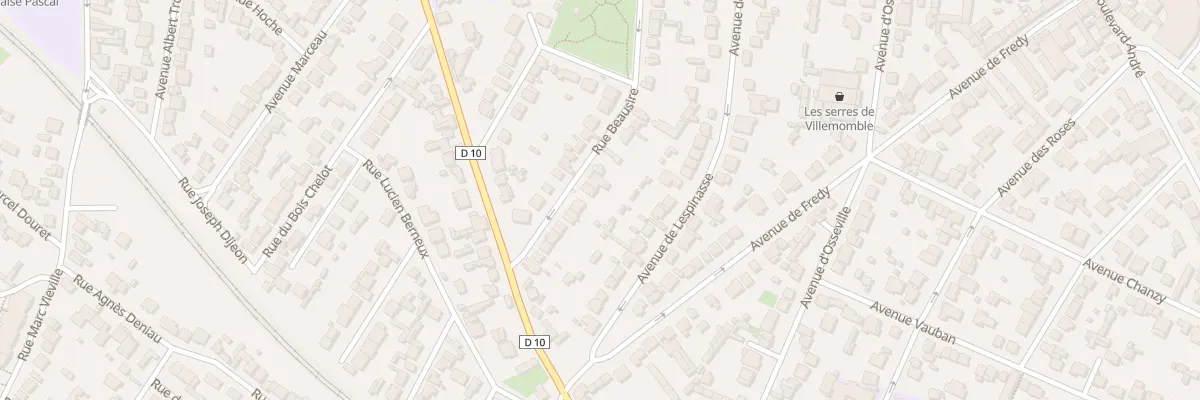 Plan du 35 Rue Beausire à Villemomble