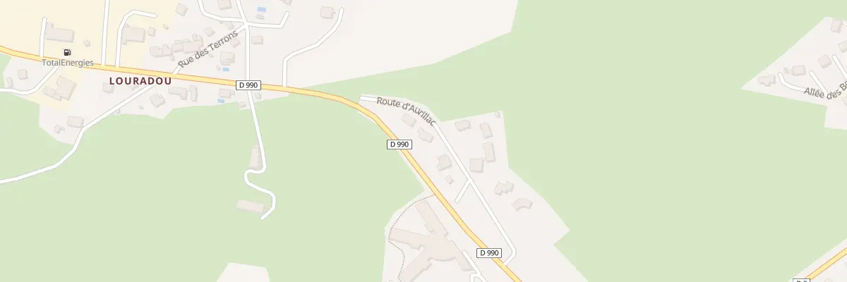 Plan du 19 Rte d’Aurillac à Vézac