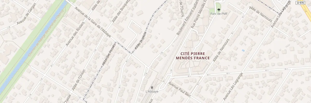 Plan du 177 Bd Edouard Vaillant à Livry-Gargan