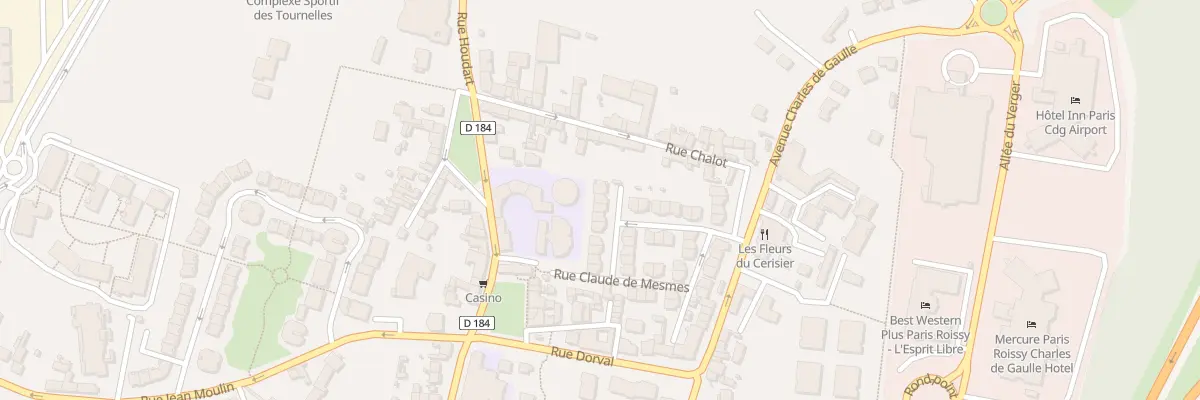 Plan du 26 Rue Claude de Mesmes à Roissy-en-France