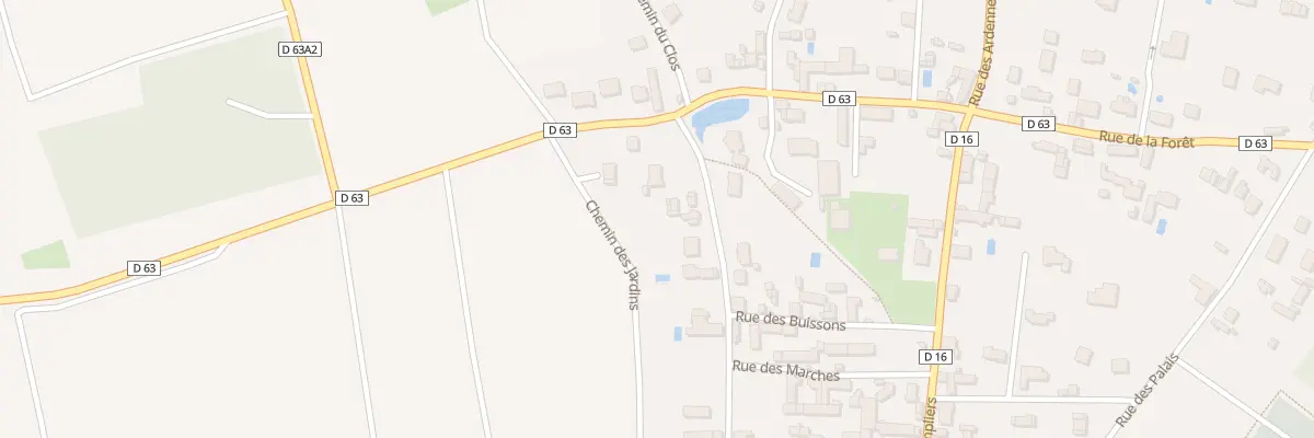 Plan du 8 Rue de l’Ermitage au Vaudoué