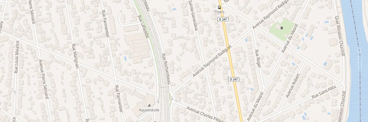 Plan du 10B Rue Rochambeau à Saint-Maur-des-Fossés
