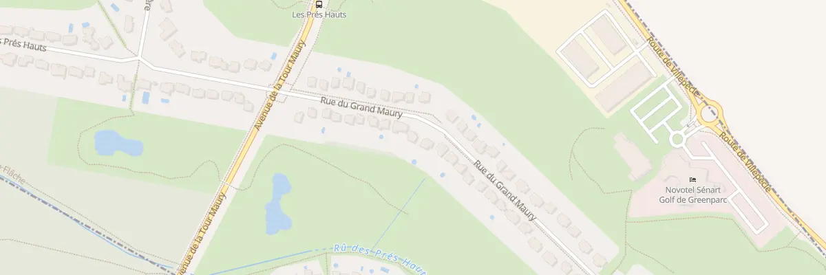 Plan du 22 Rue du Grand Maury à Saint-Pierre-du-Perray