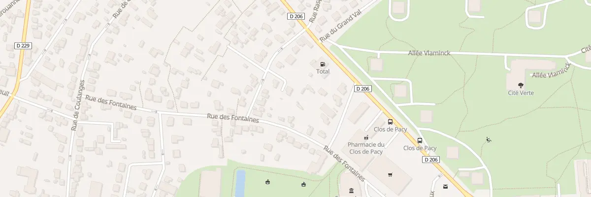 Plan du 12 Rue des Fontaines à Sucy-en-Brie