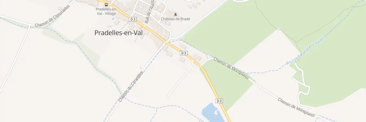 Plan du 58 Av des Corbières à Val-de-Dagne