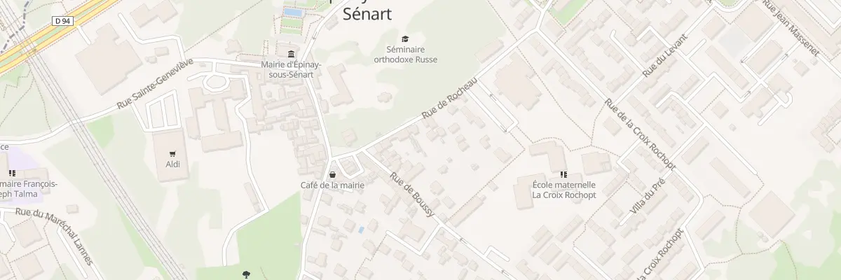 Plan du 4 Rue de Rocheau à Épinay-sous-Sénart
