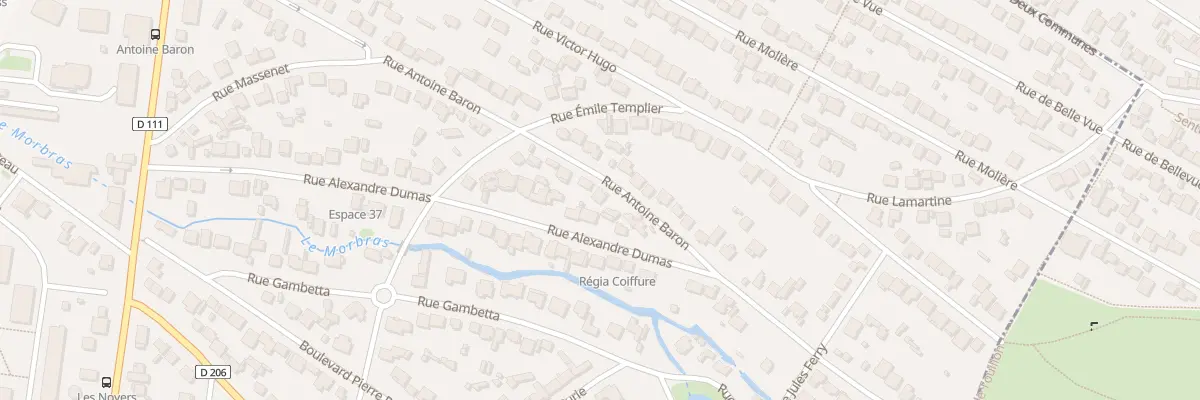 Plan du 31 Rue Antoine Baron à Sucy-en-Brie
