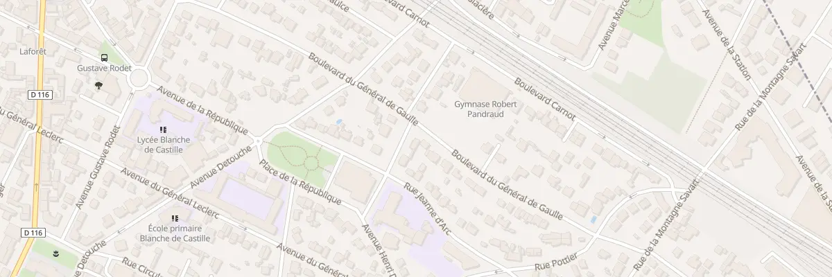 Plan du 48 Bd du Gen de Gaulle à Villemomble