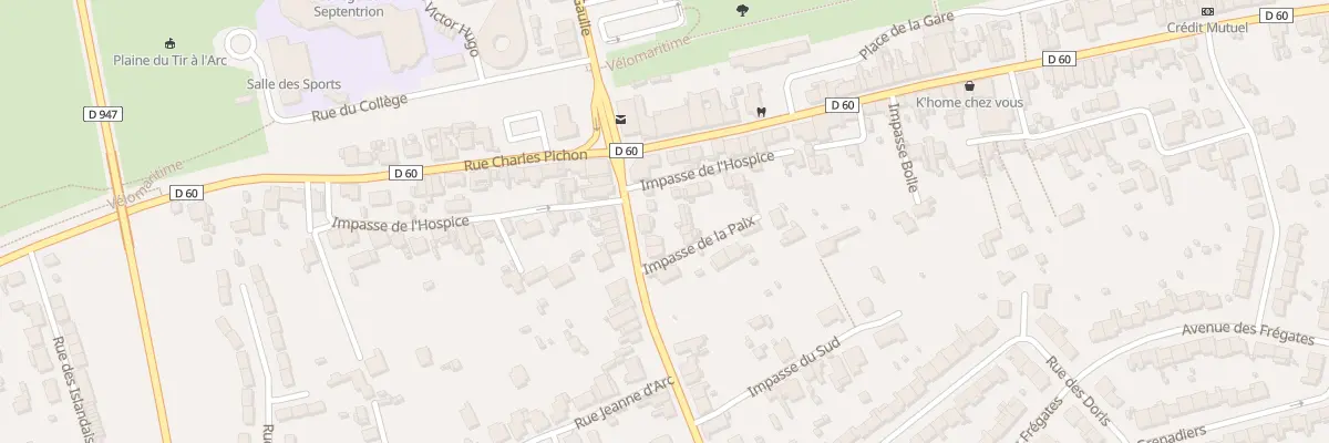 Plan du 5 Rue Pierre Decock à Bray-Dunes
