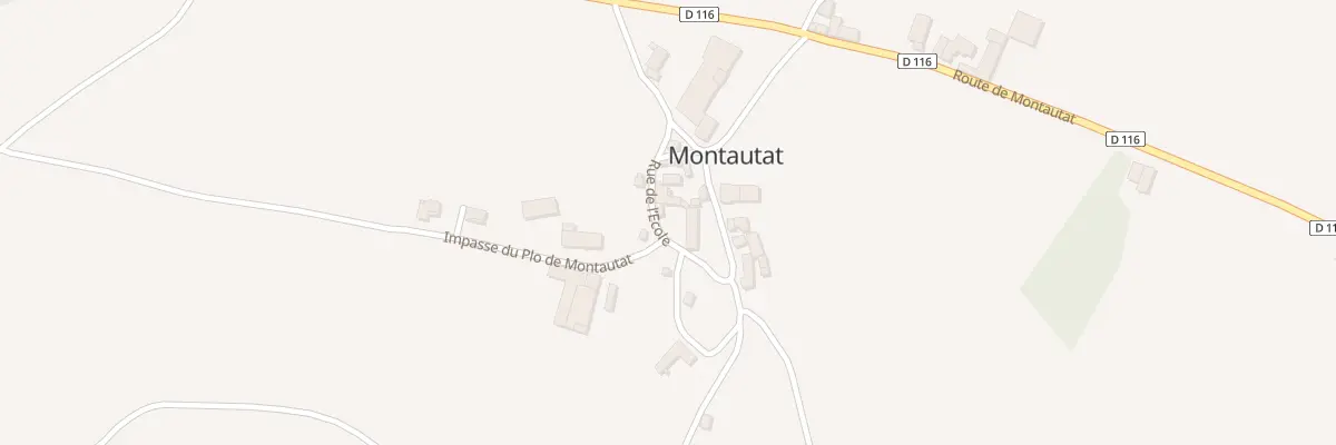 Plan du 5237 Montautat à La Selve