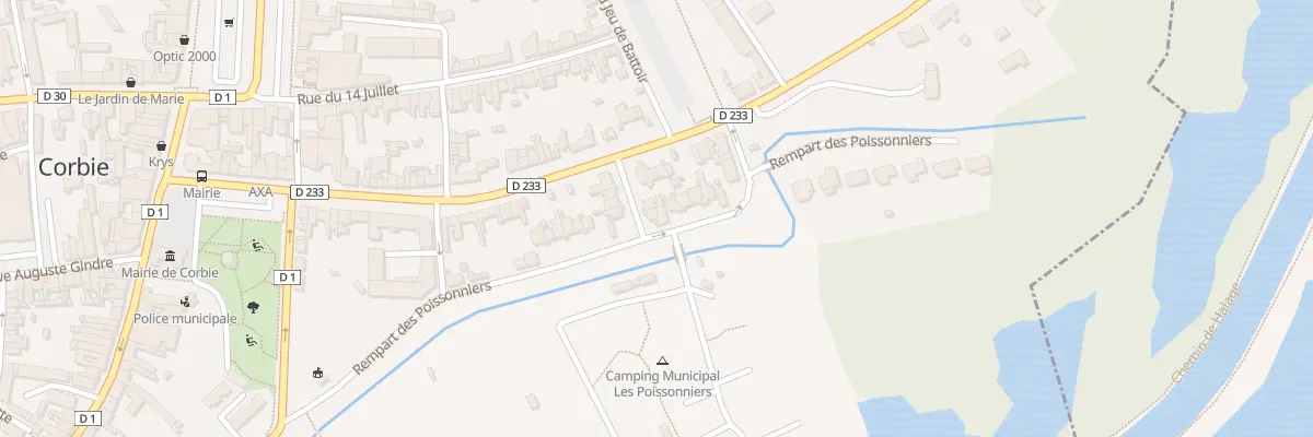 Plan du 3 Rue Théodule Tierce à Corbie
