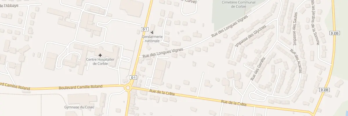Plan du 4 Rue des Longues Vignes à Corbie