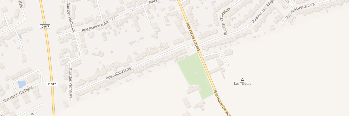 Plan du 9 Rue Saint-Pierre à Bray-Dunes