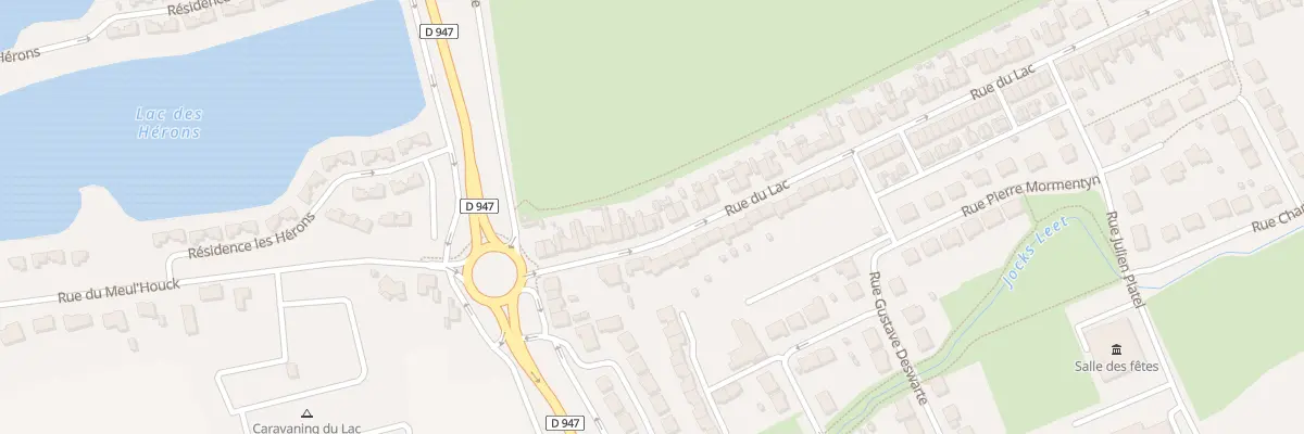 Plan du 84 Rue du Lac à Ghyvelde