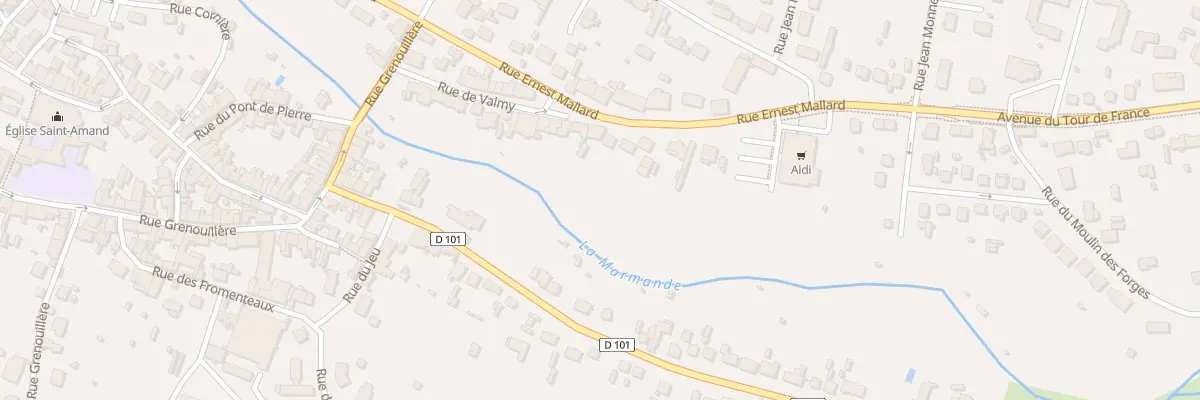 Plan du 68B Rue Ernest Mallard à Saint-Amand-Montrond