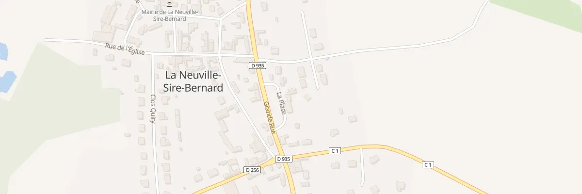 Plan du 6 Pl la Place à La Neuville-Sire-Bernard