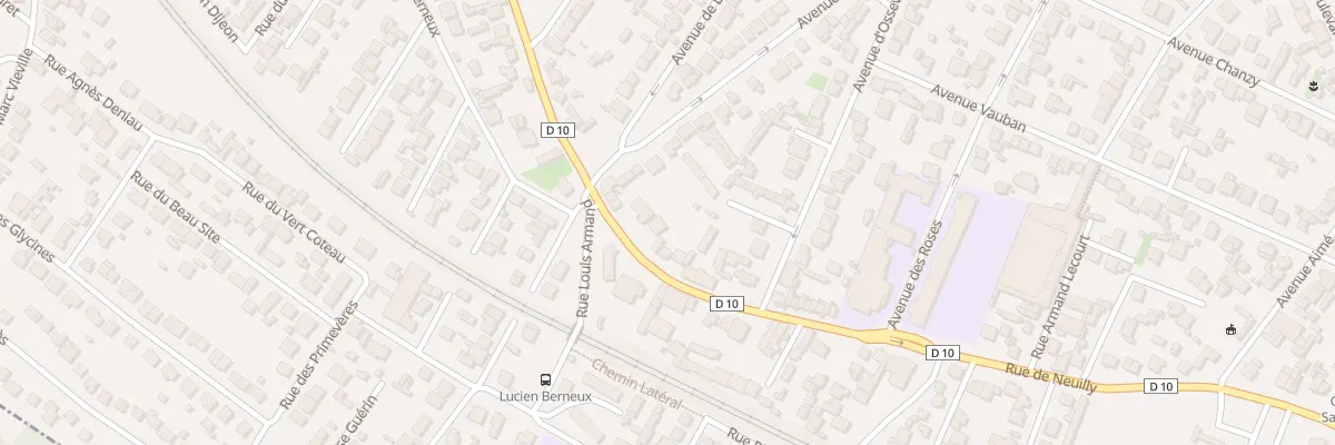 Plan du 43 Rue de Neuilly à Villemomble