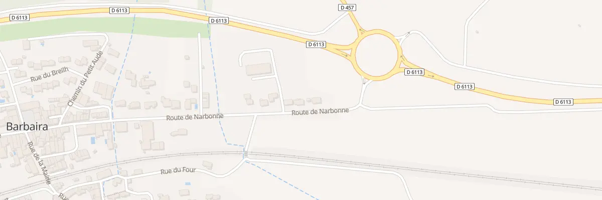 Plan du 43B Rte de Narbonne à Barbaira