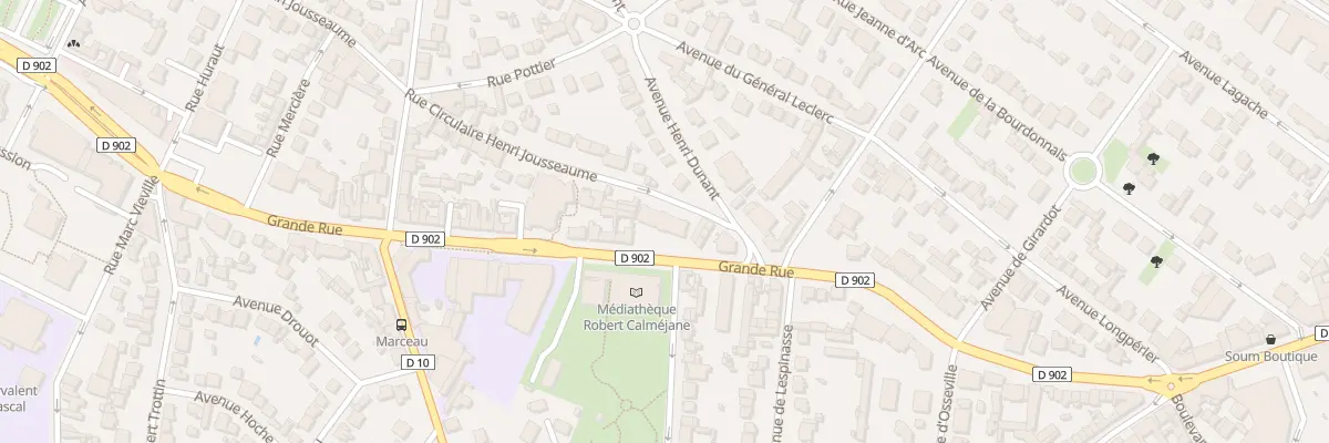 Plan du 105 Grande Rue à Villemomble