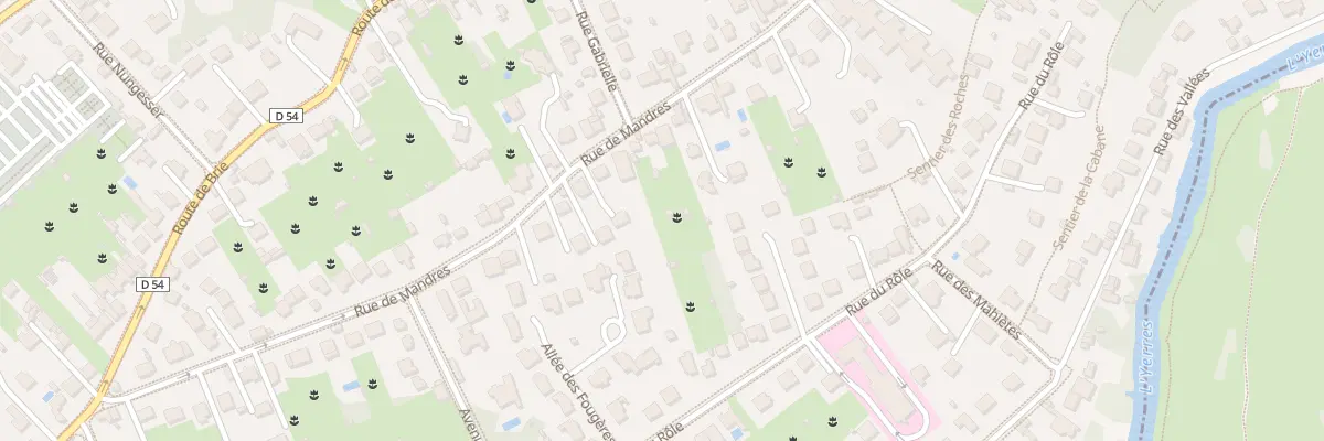 Plan du 38 Rue de Mandres à Brunoy