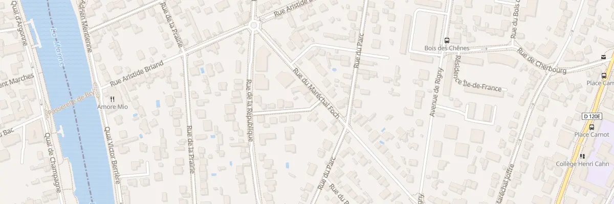 Plan du 61 Rue du Mal Foch à Bry-sur-Marne