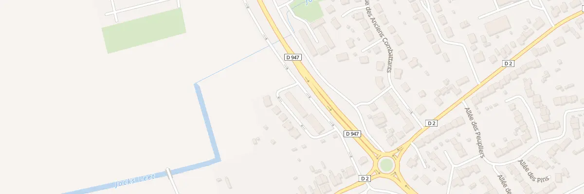 Plan du 29 Rue du 15 Septembre 1944 à Ghyvelde