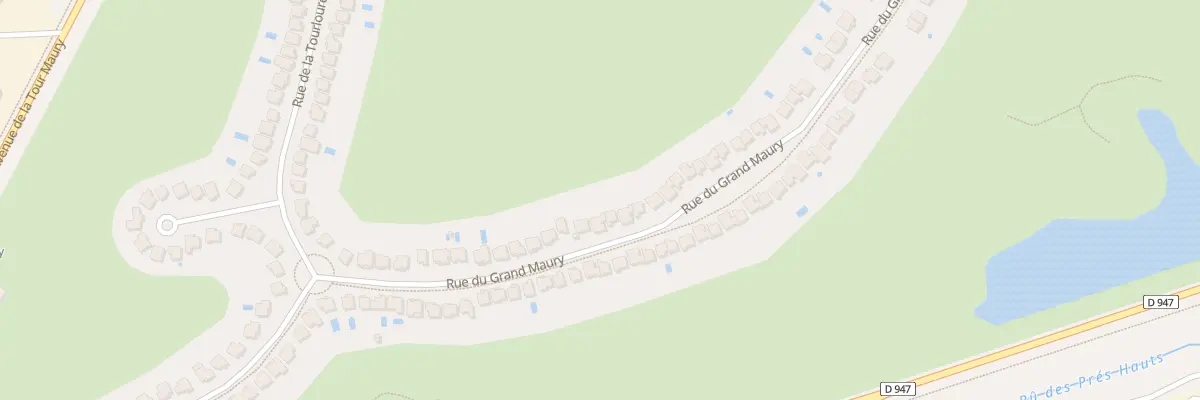 Plan du 146 Rue du Grand Maury à Saint-Pierre-du-Perray