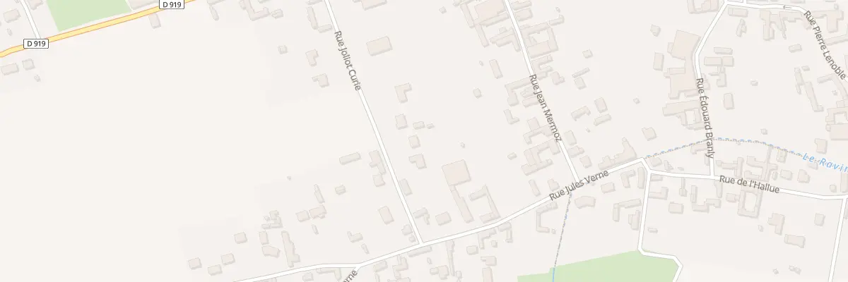 Plan du 8 Rue Joliot Curie à Warloy-Baillon