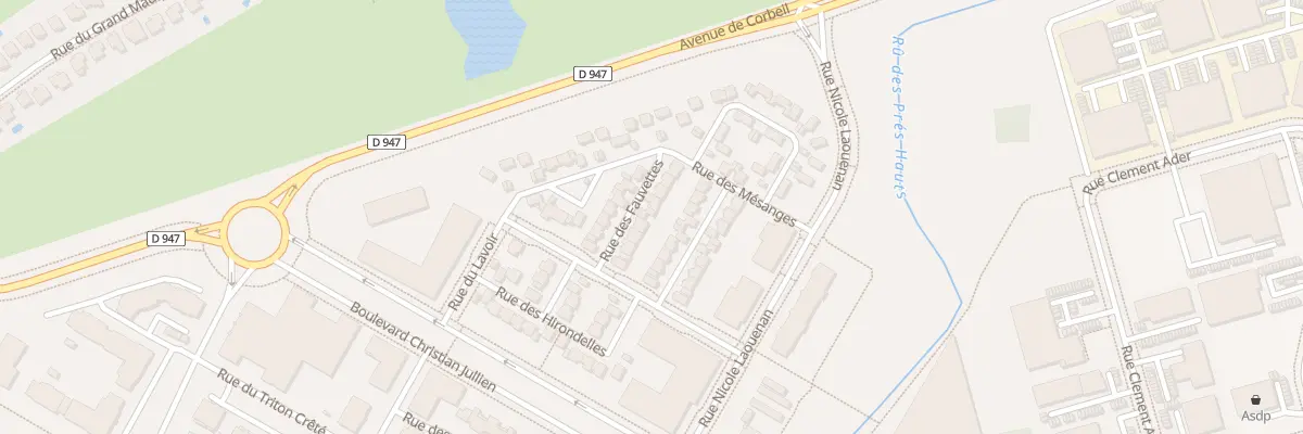 Plan du 10 Rue des Fauvettes à Saint-Pierre-du-Perray