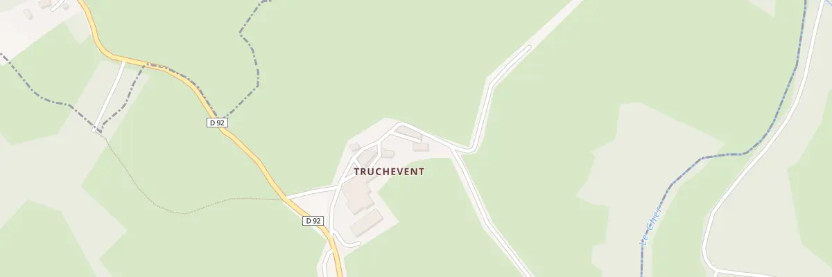 Plan du 3 Truchevent aux Mars