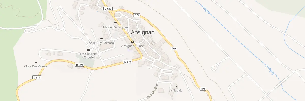 Plan du 66 Le Village à Ansignan
