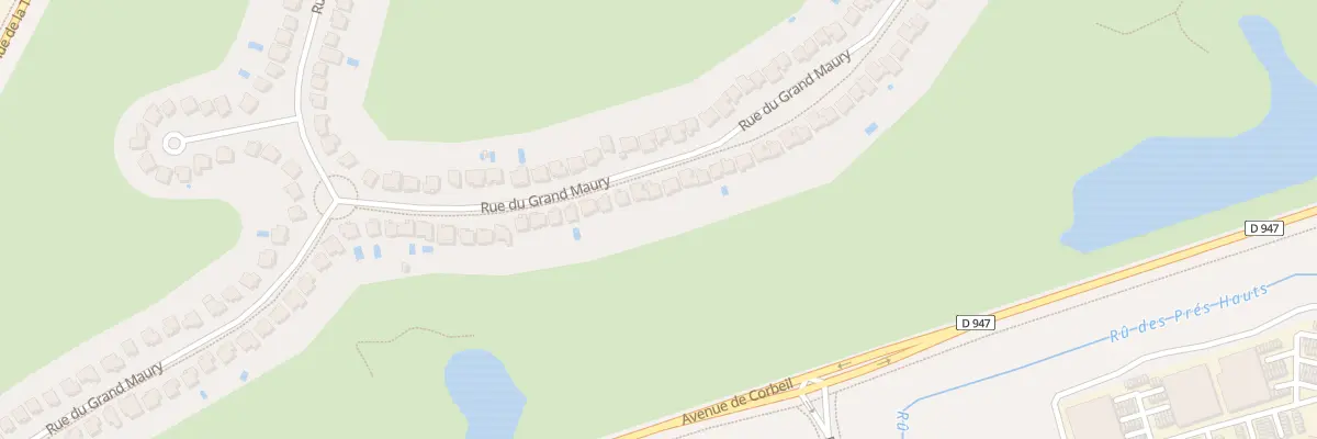 Plan du 163 Rue du Grand Maury à Saint-Pierre-du-Perray