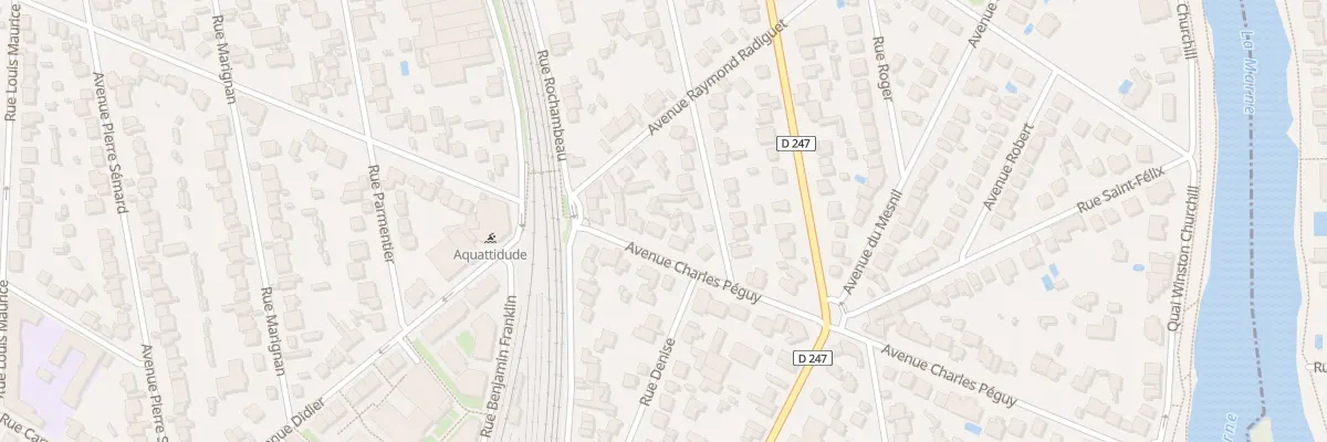 Plan du 7 Av Charles Péguy à Saint-Maur-des-Fossés