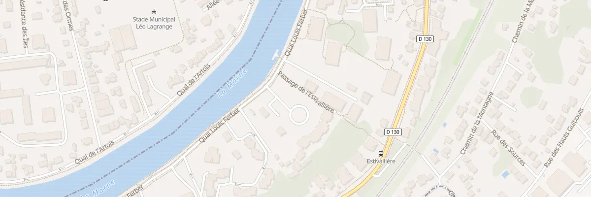 Plan du 25 Quai Louis Ferber à Bry-sur-Marne