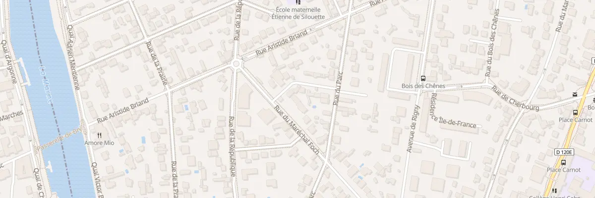 Plan du 42 Rue du Mal Foch à Bry-sur-Marne
