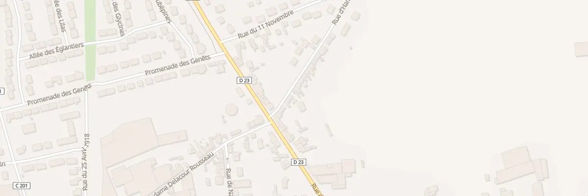 Plan du 4 Rue d’Hamelet à Villers-Bretonneux