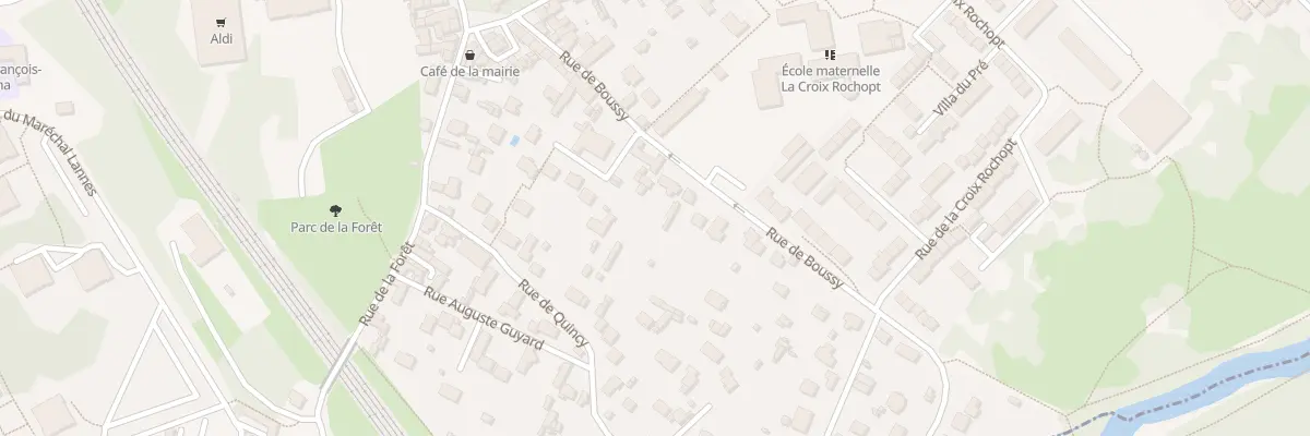 Plan du 30 Rue de Boussy à Épinay-sous-Sénart