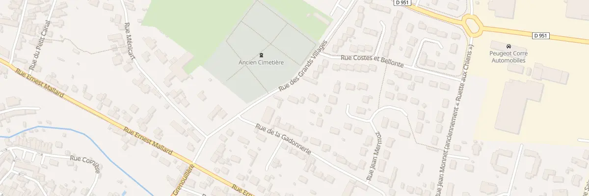 Plan du 204 Rue des Grands Villages à Saint-Amand-Montrond