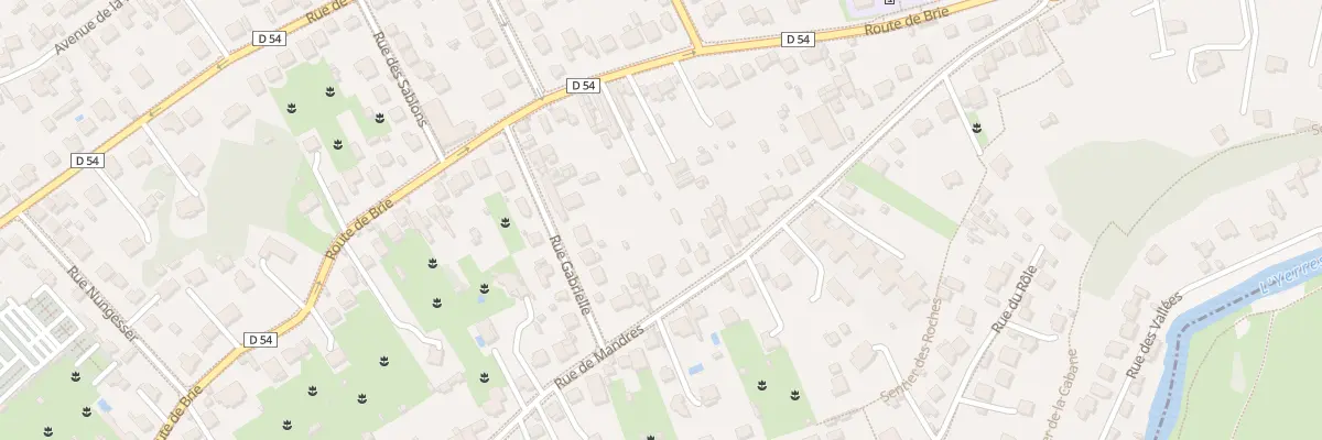 Plan du 57 Rue de Mandres à Brunoy