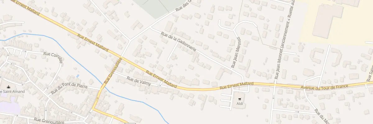 Plan du 14 Rue de la Gadonnerie à Saint-Amand-Montrond
