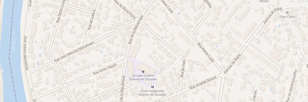 Plan du 6 All de la Pépinière à Bry-sur-Marne