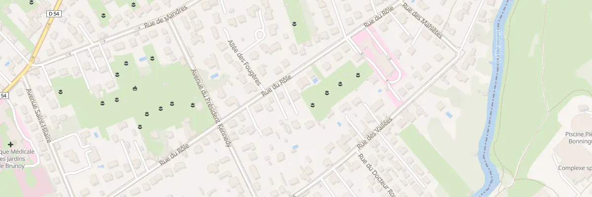 Plan du 70 Rue du Rôle à Brunoy