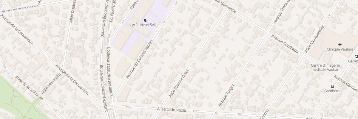 Plan du 37 All Etienne Dolet à Livry-Gargan