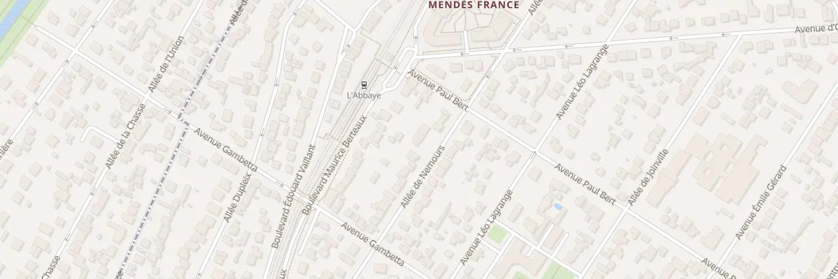 Plan du 51 All de Nemours à Livry-Gargan