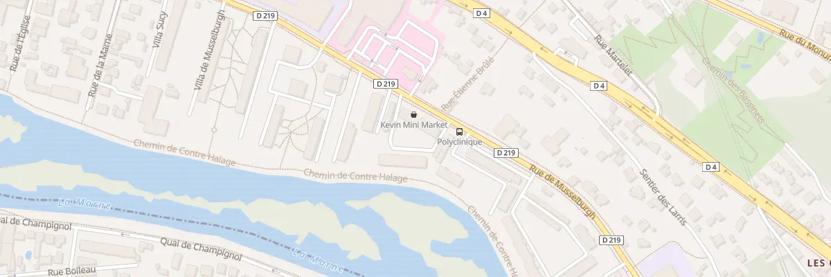 Plan du 30 Rue de Musselburgh à Champigny-sur-Marne